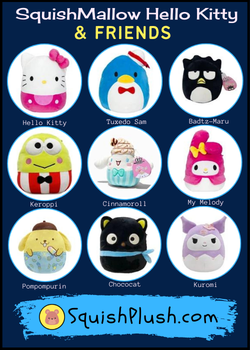 SquishMallow Hello Kitty and Friends v2